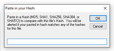QuickHash 3.3.4 instal